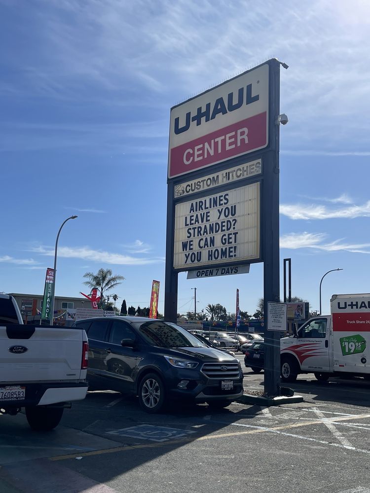 Moving Supplies at U-Haul