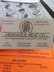 Arapahoe Meat Company