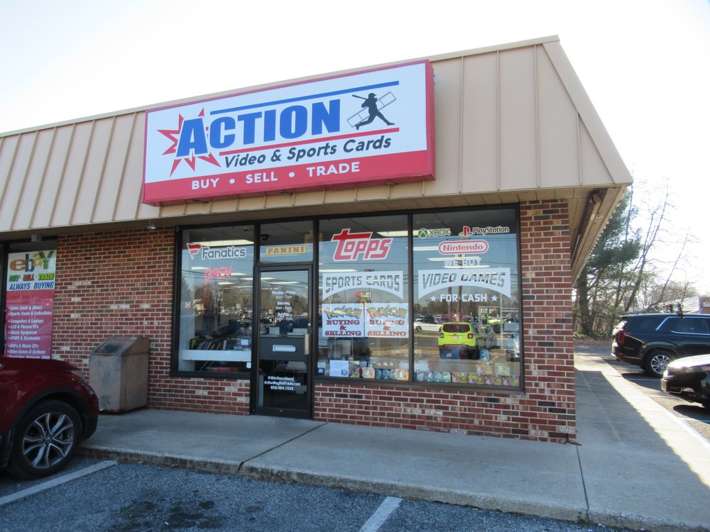 Buying for Cash at Action Video & Sports Cards