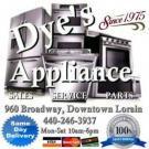 Dye's Appliance Sales Service and Parts LLC