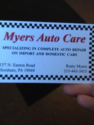 Myers Auto Care