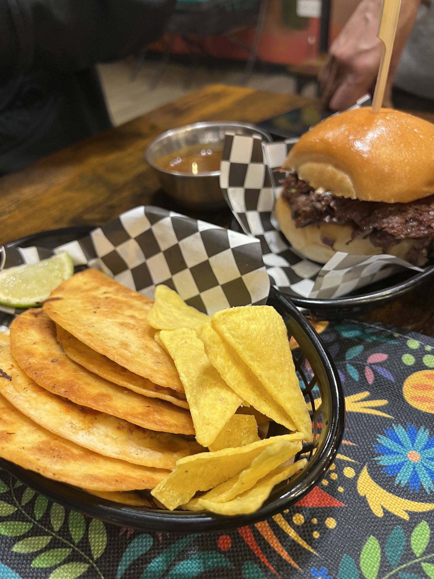 Tacos and Burgers