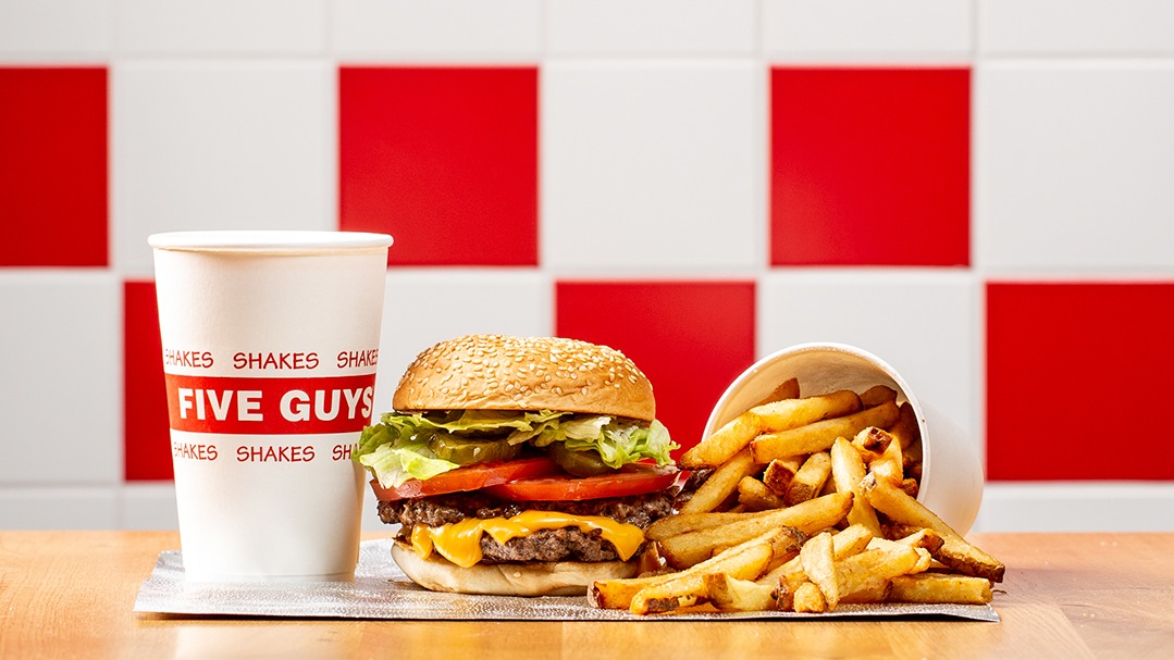 Five Guys East Midlands Designer Outlet