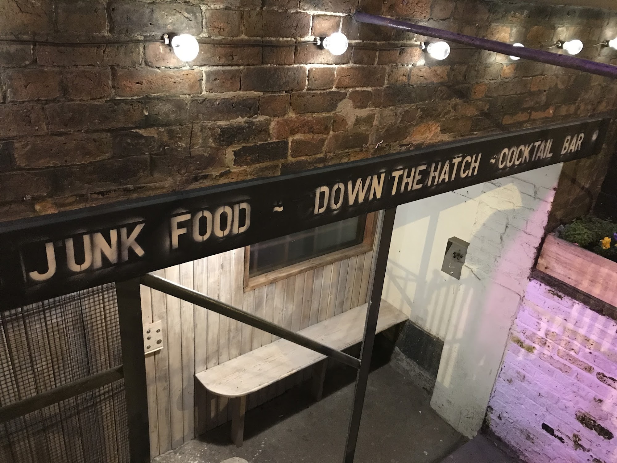 Down the Hatch