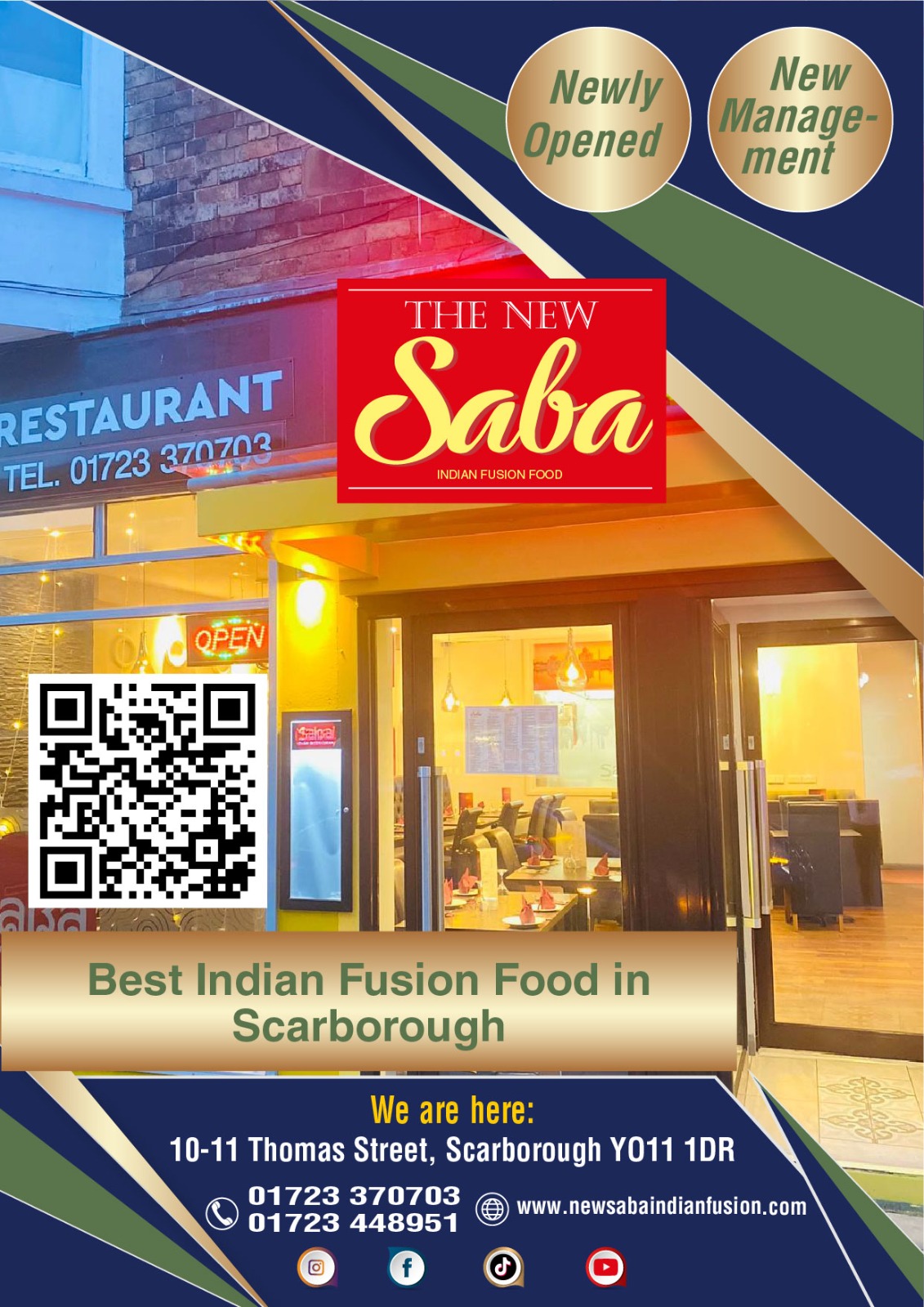 The New Saba indian restaurant