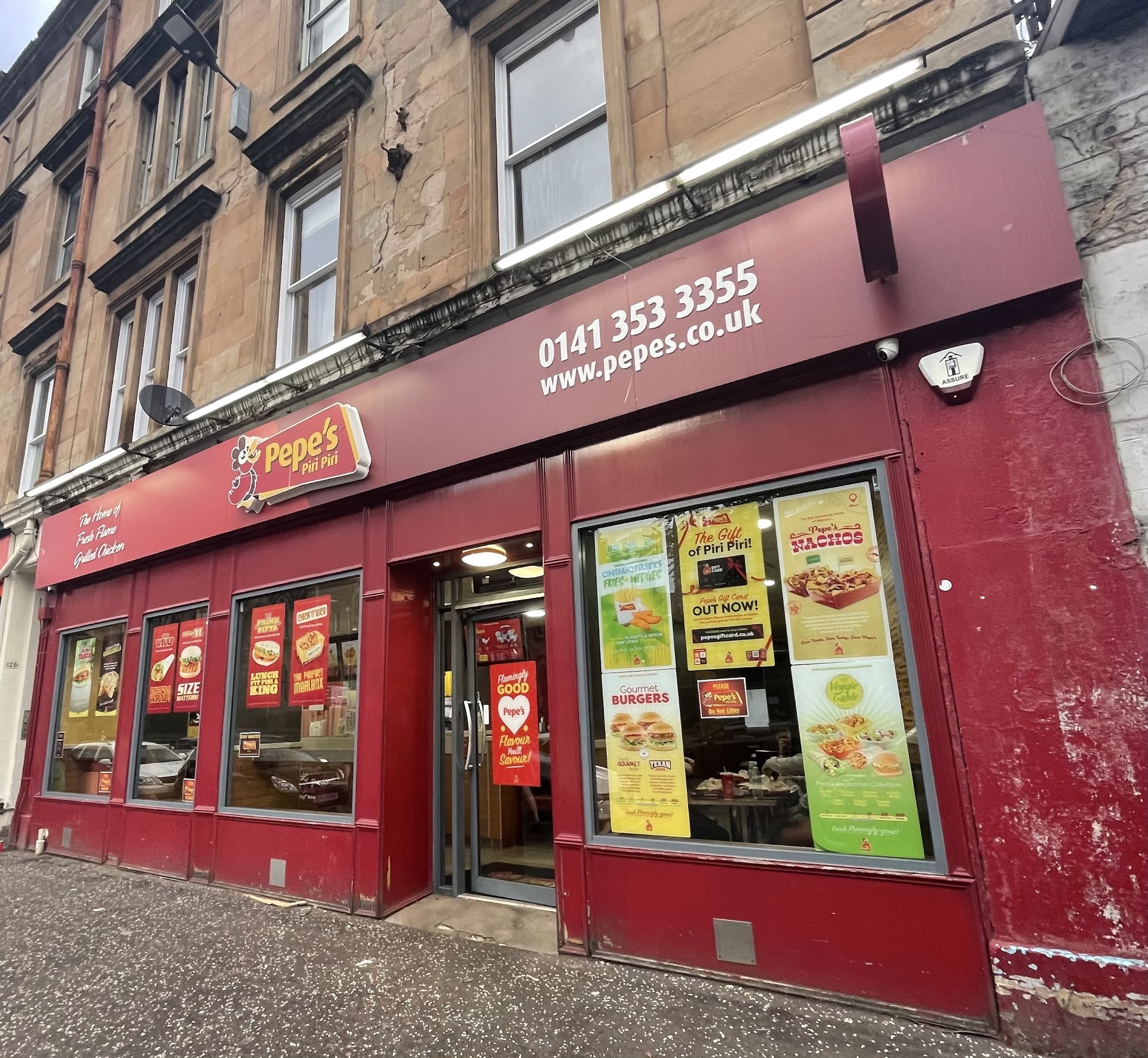 Pepe's Piri Piri Glasgow - Woodlands Road