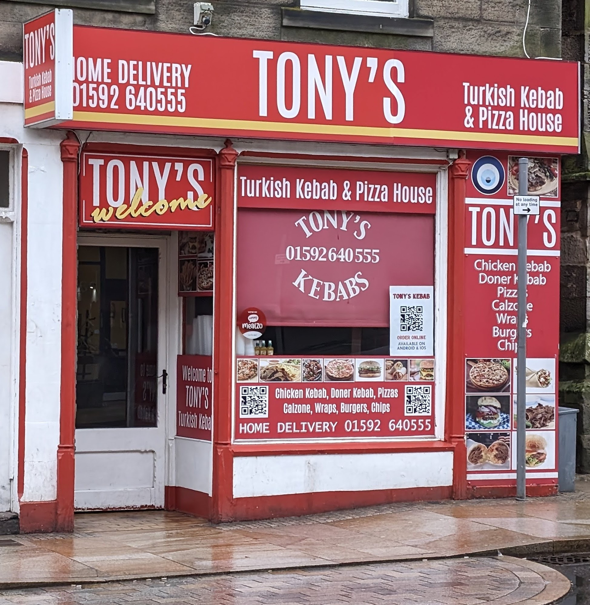 Tony's Kebab & Pizza House