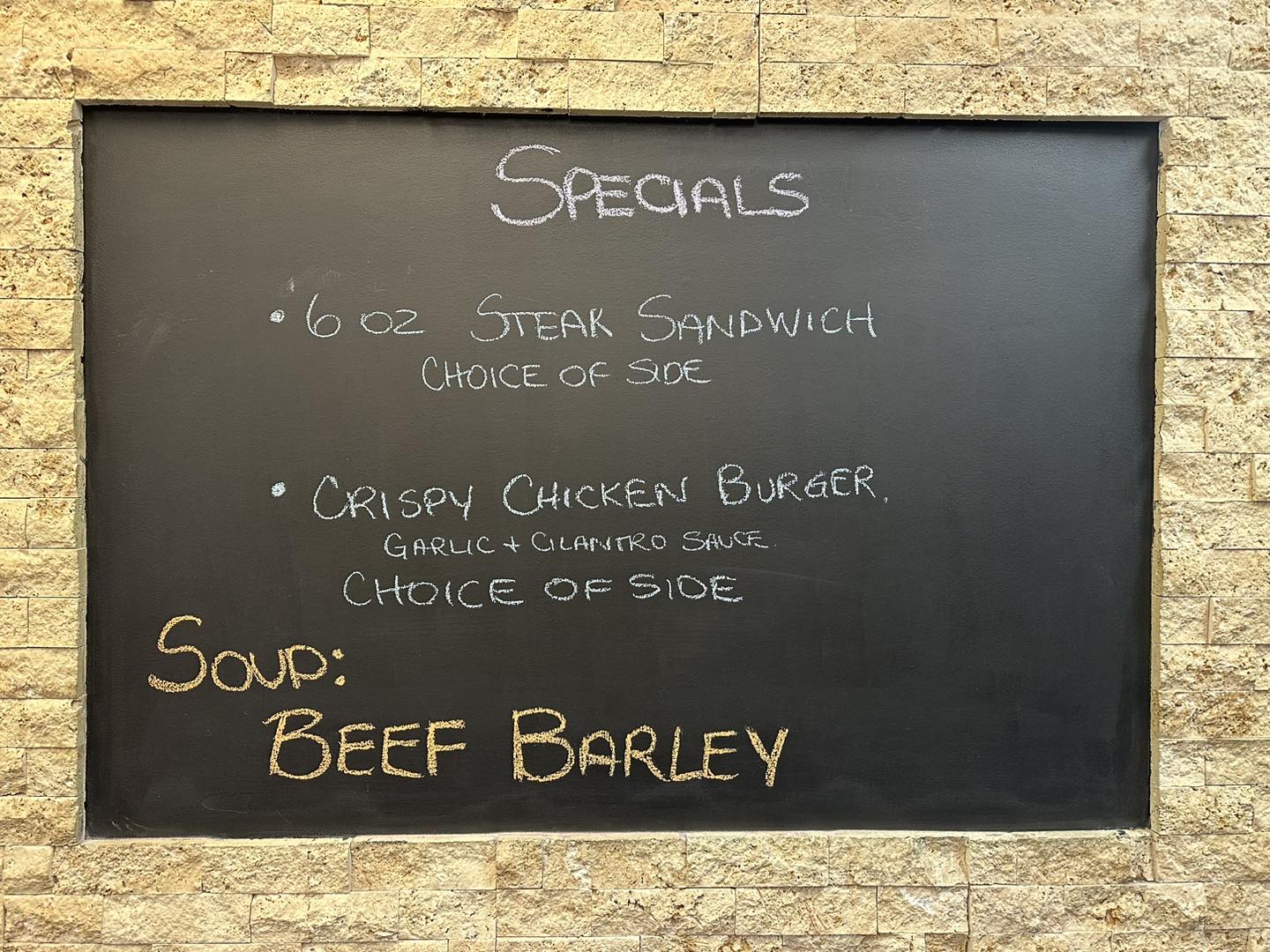 Lakeland Grill Menu