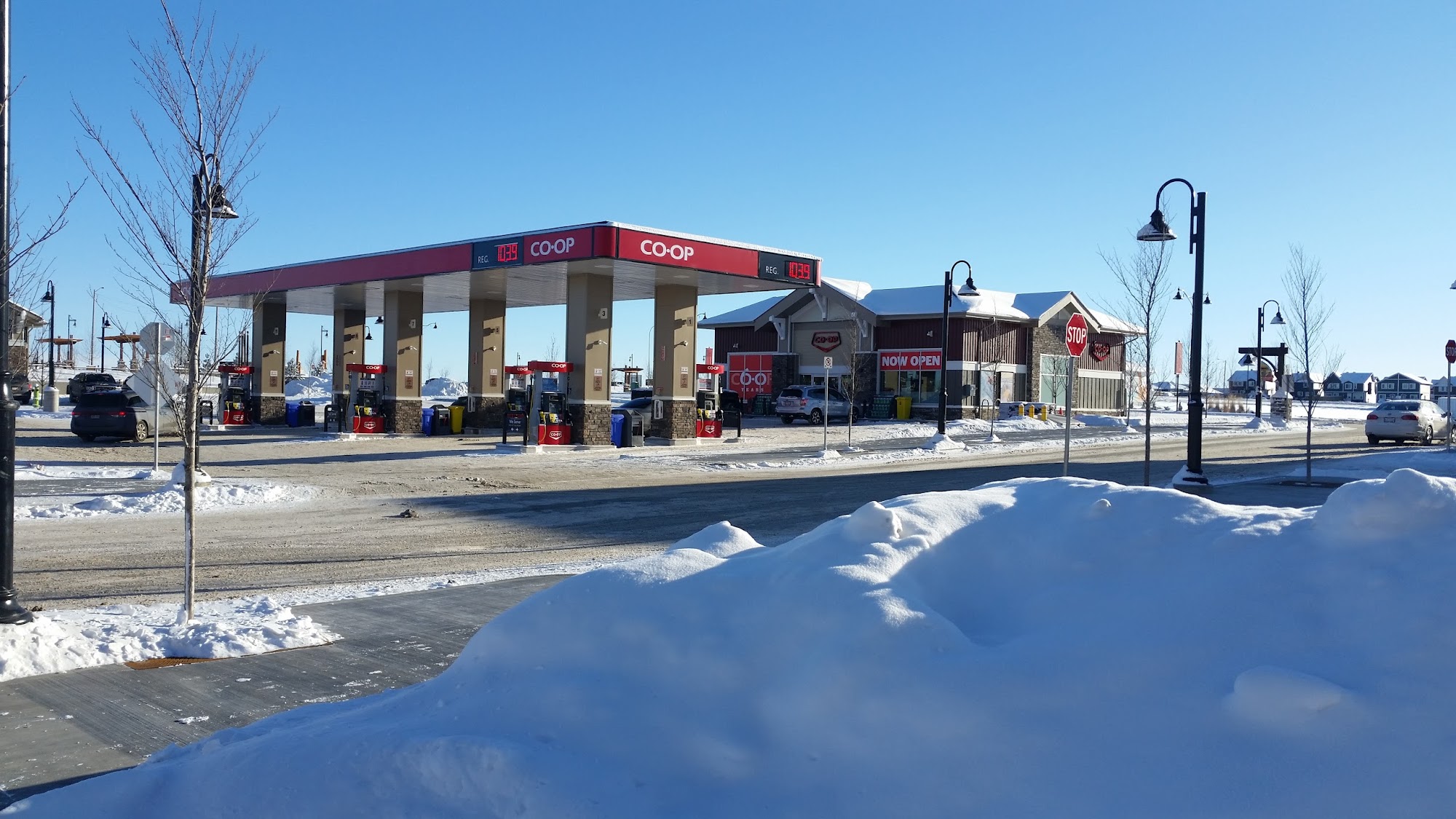 Calgary Co-op Auburn Bay Gas Station