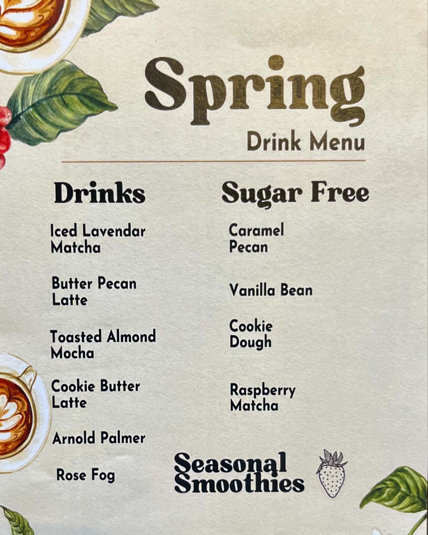 The Old Bistro Menu