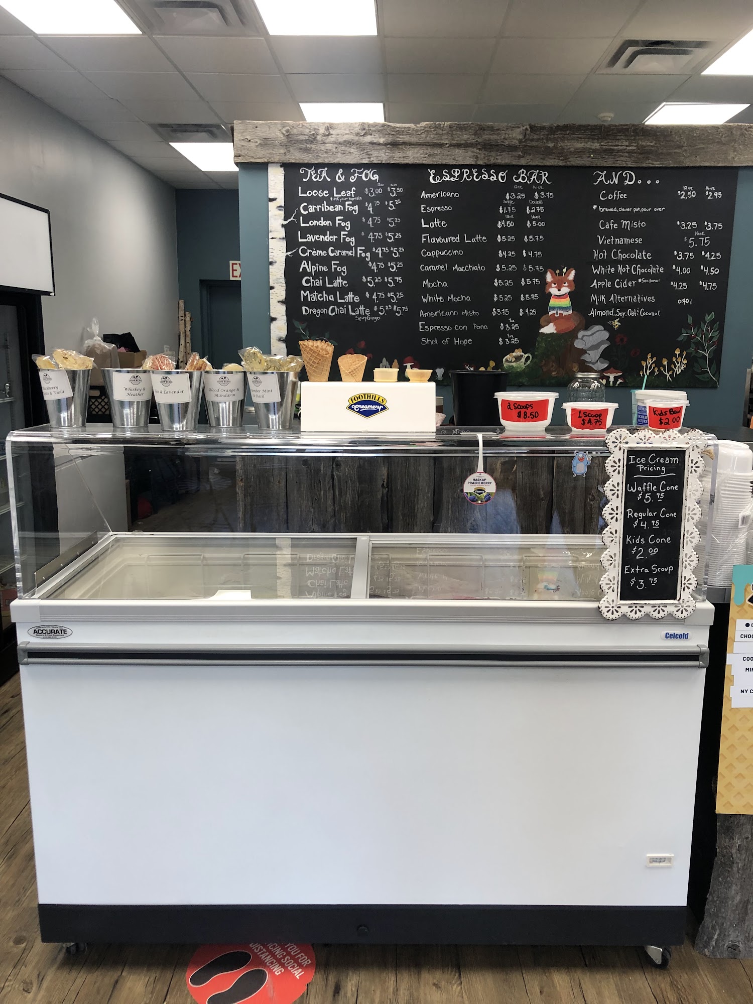 Petals Paws and Beans Menu