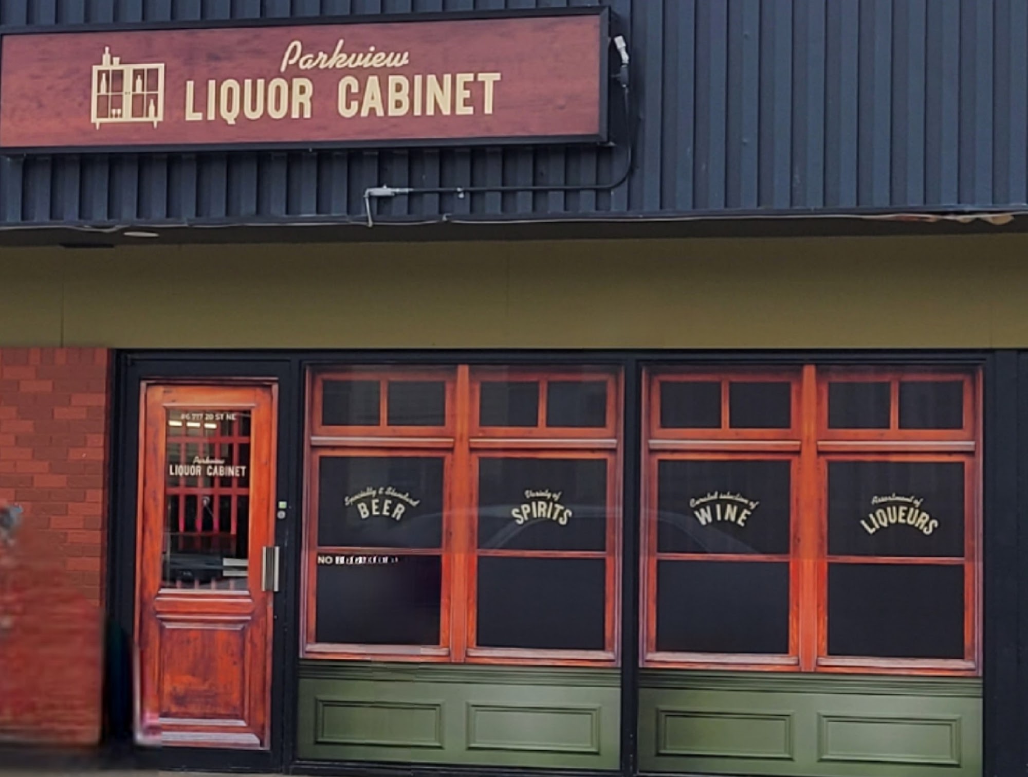 Parkview Liquor Cabinet