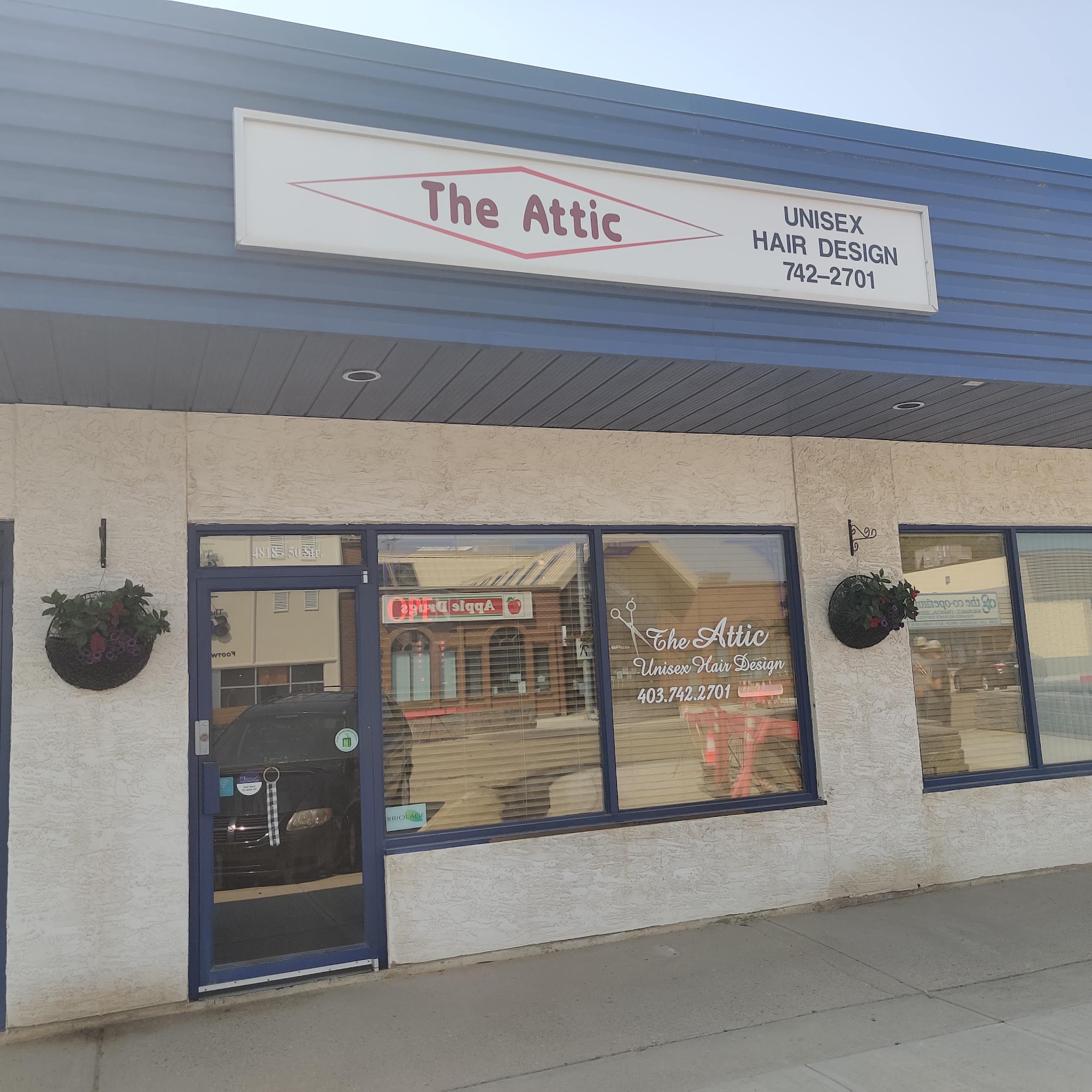 The Attic Unisex Hair Design 4818 50 St, Stettler Alberta T0C 2L0