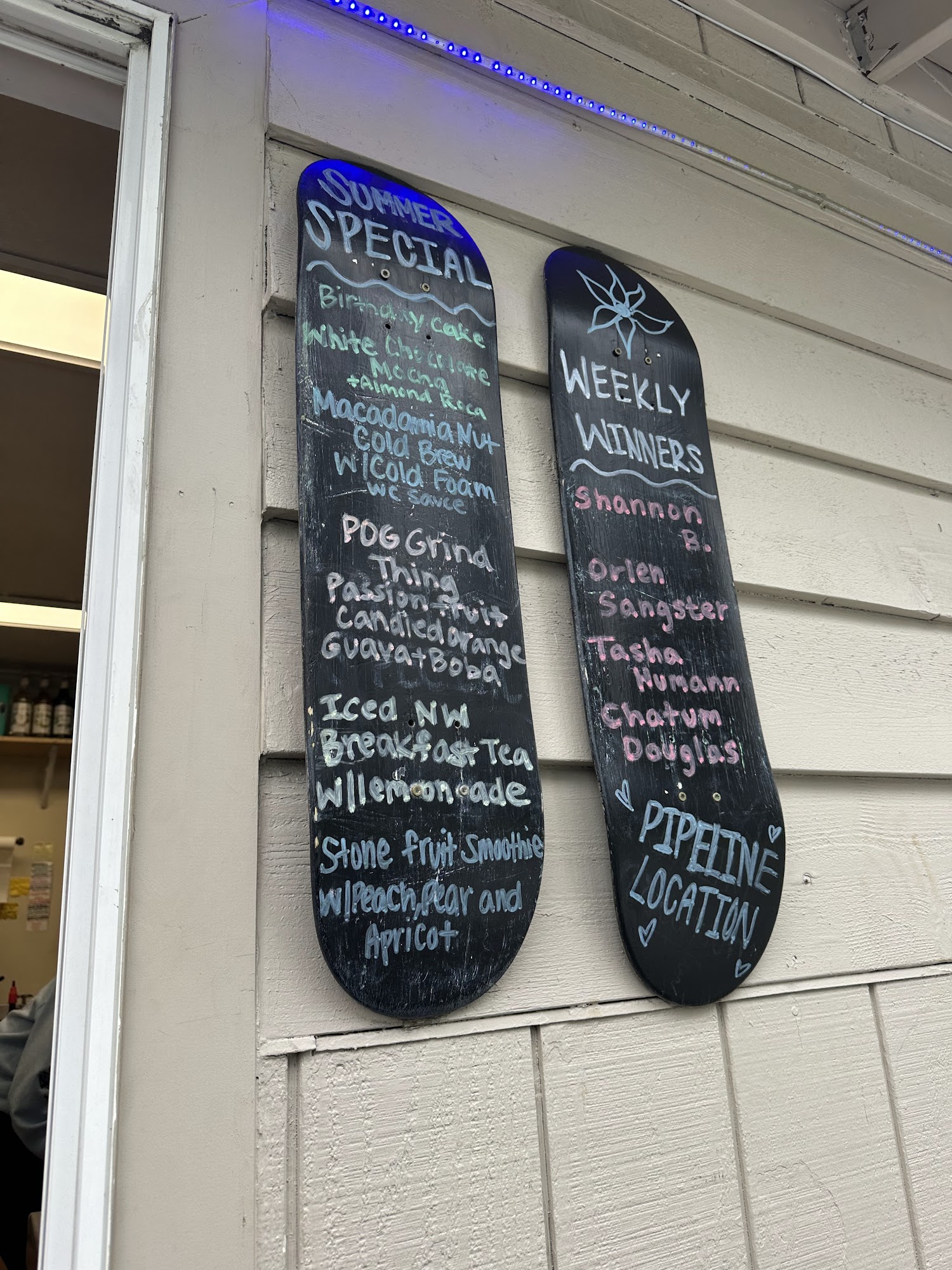 The Grind Coffee Menu