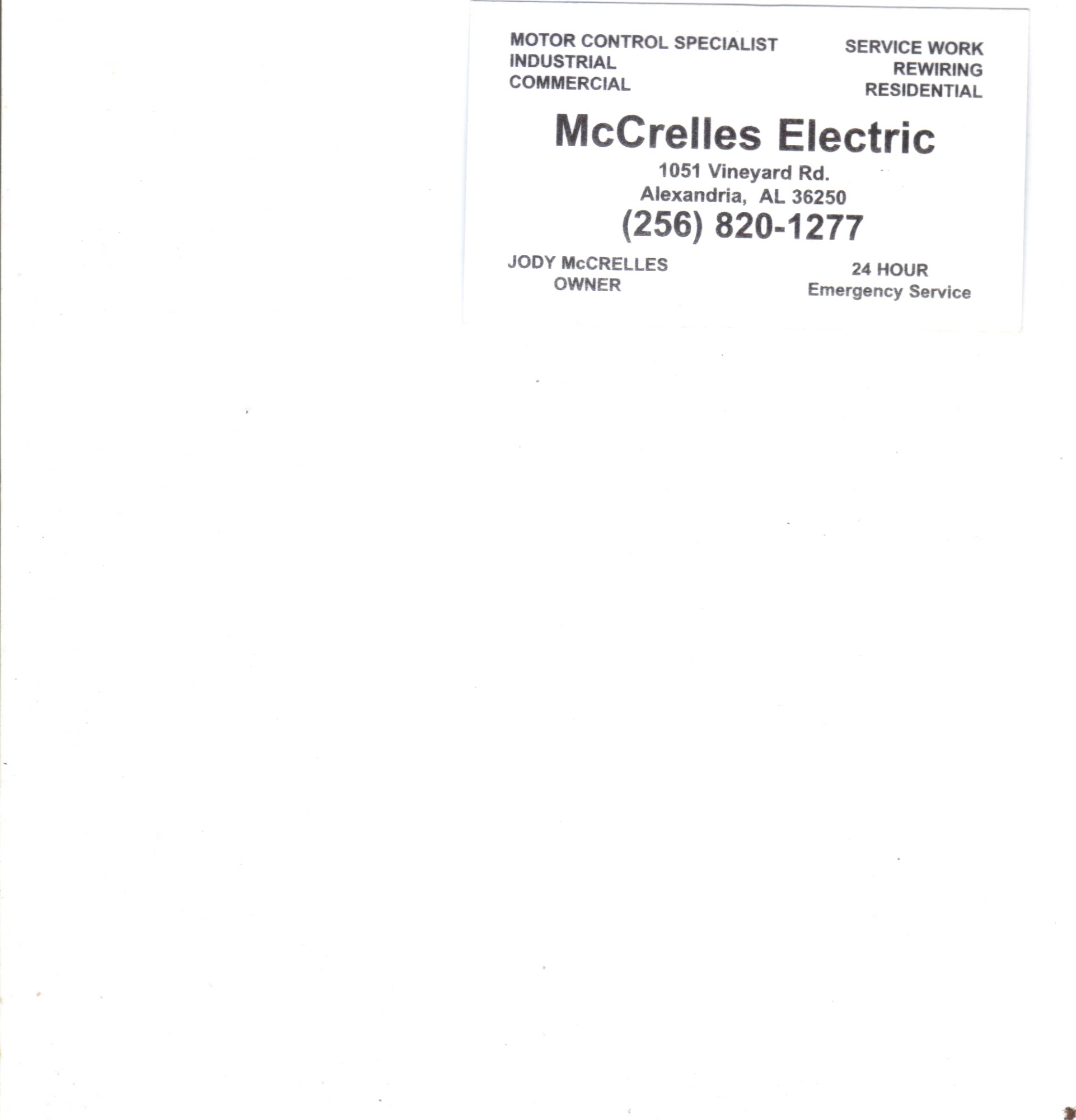 McCrelles Electric