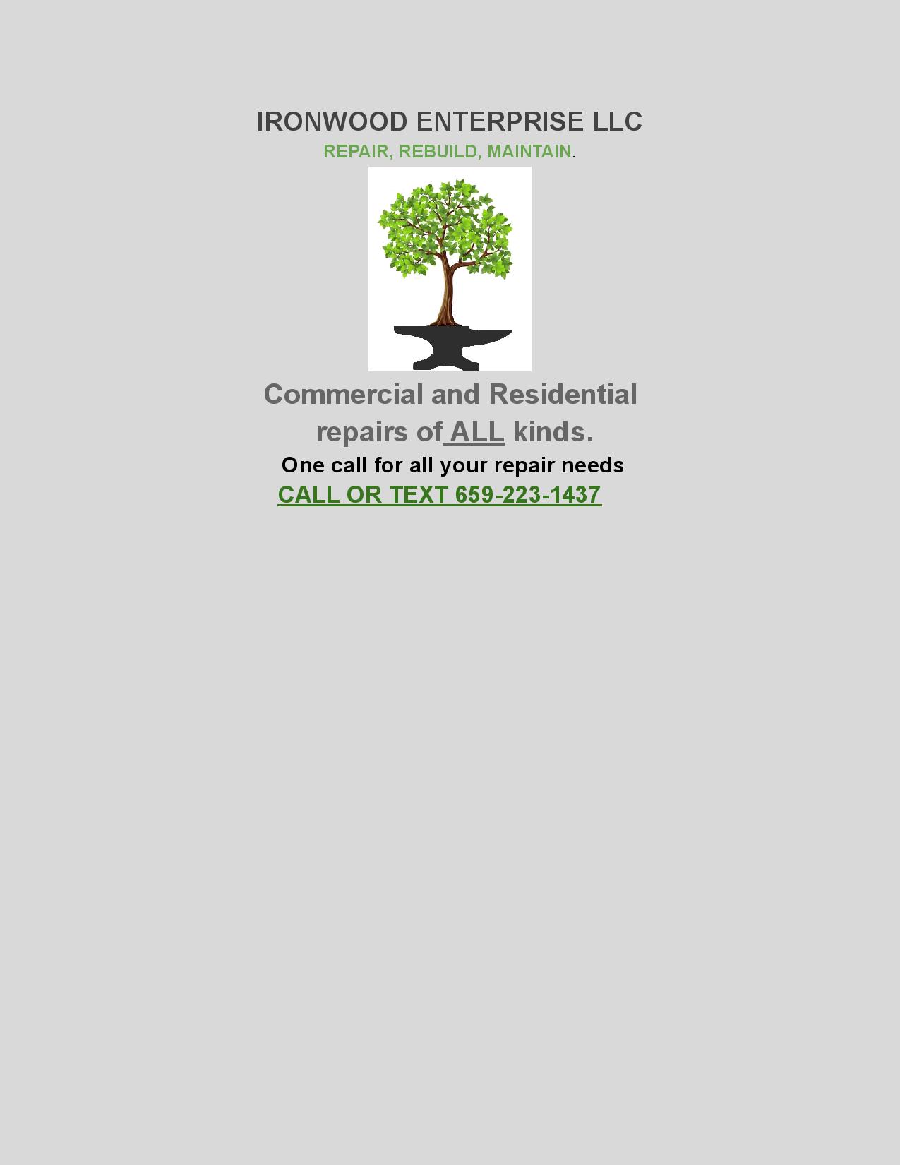 Ironwood Enterprise LLC