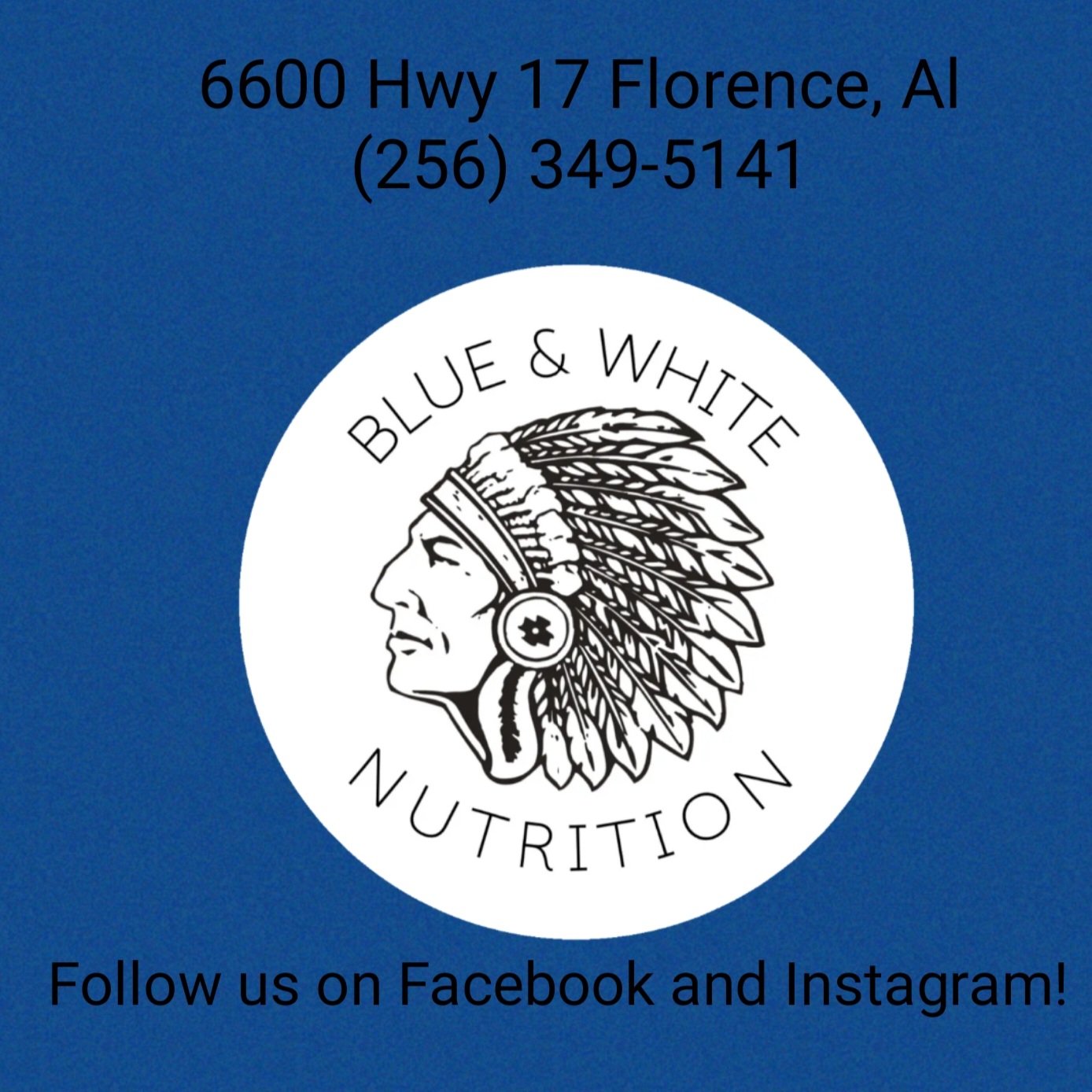 Blue and White Nutrition