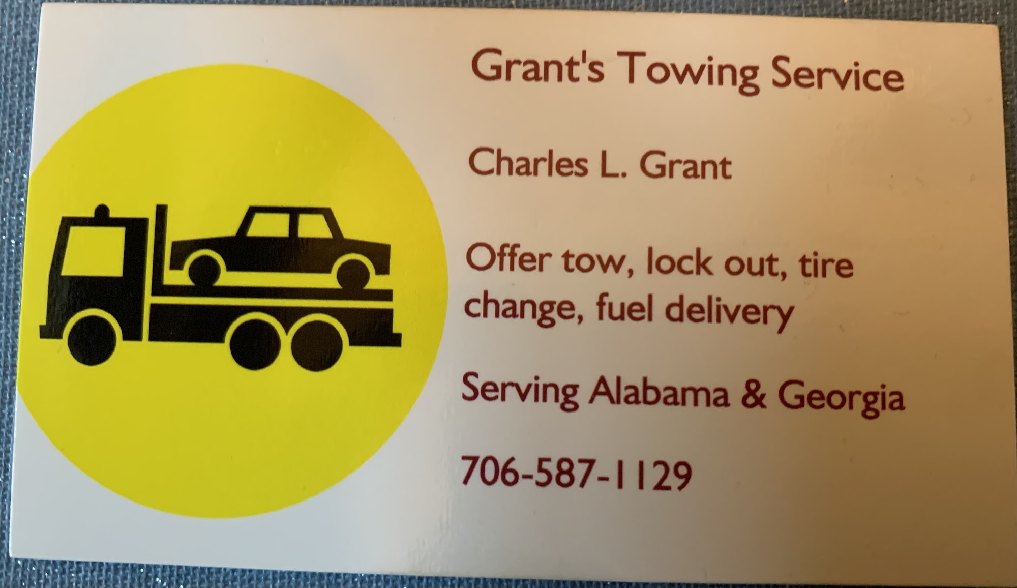 Grant's Towing Service