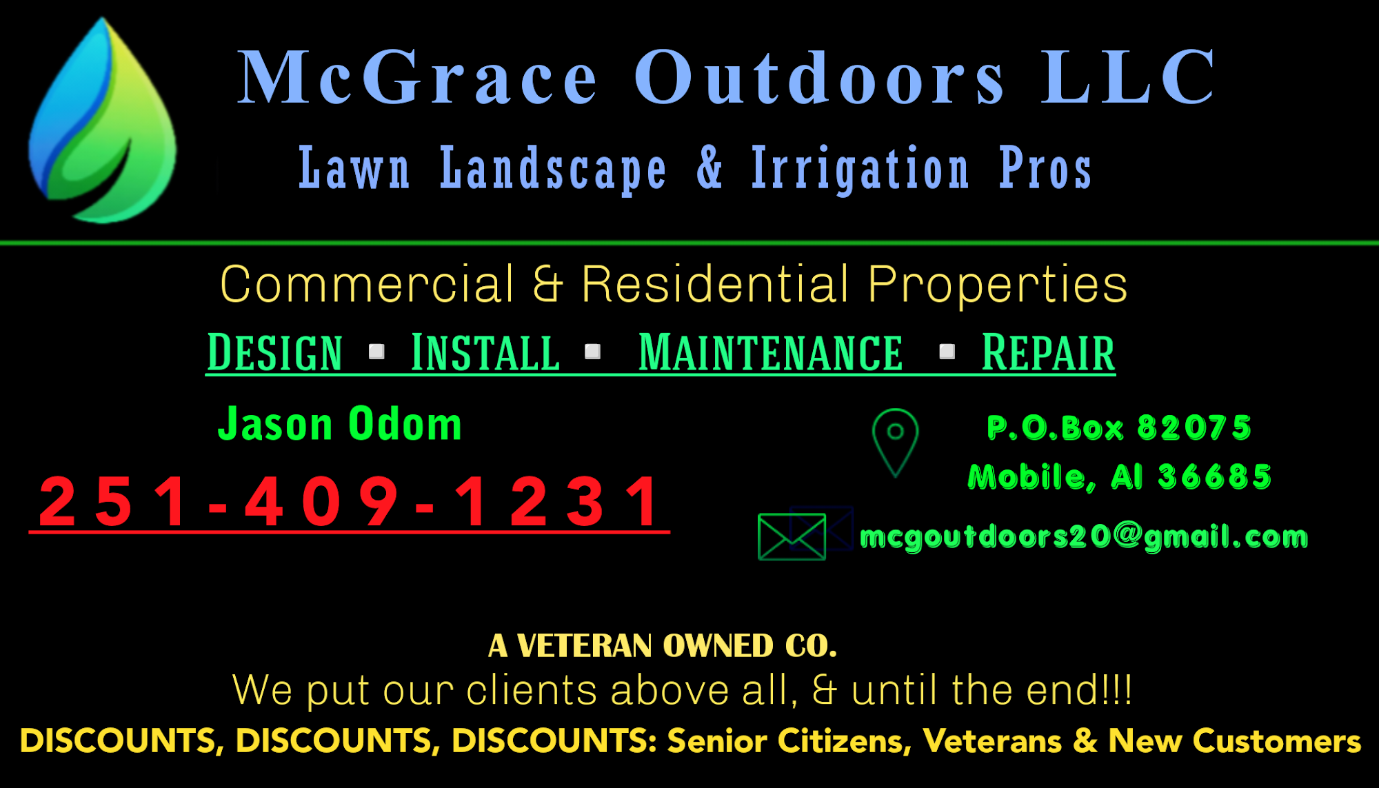 McGrace Outdoors LLC 10860 AL-188, Grand Bay Alabama 36541
