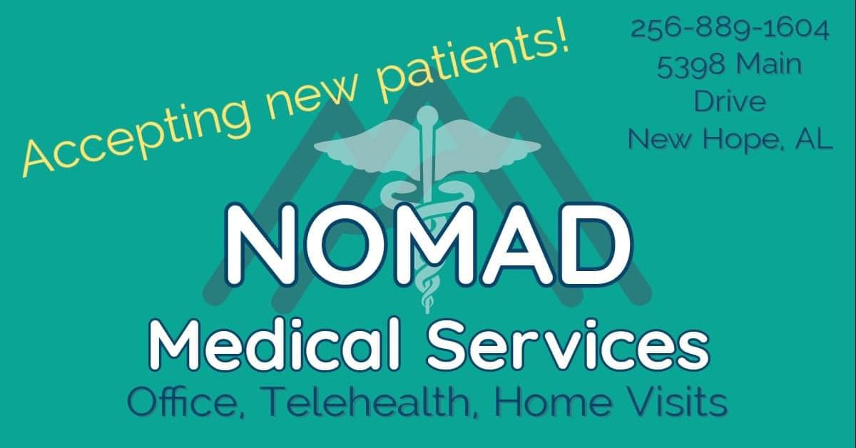 Nomad Medical Services 5398 Main Dr Unit C, New Hope Alabama 35760