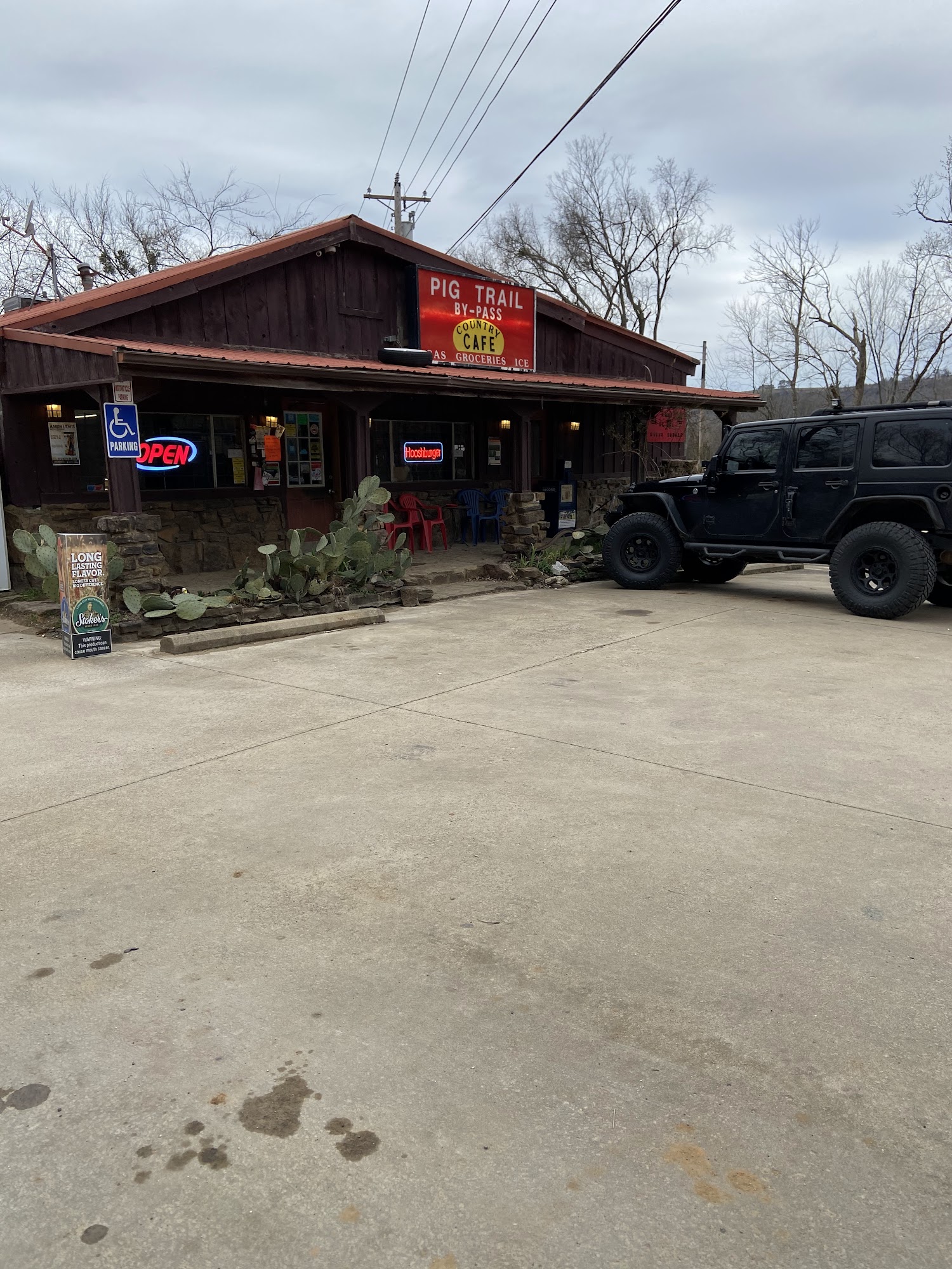 Pig Trail Bypass Country Cafe Gas Station