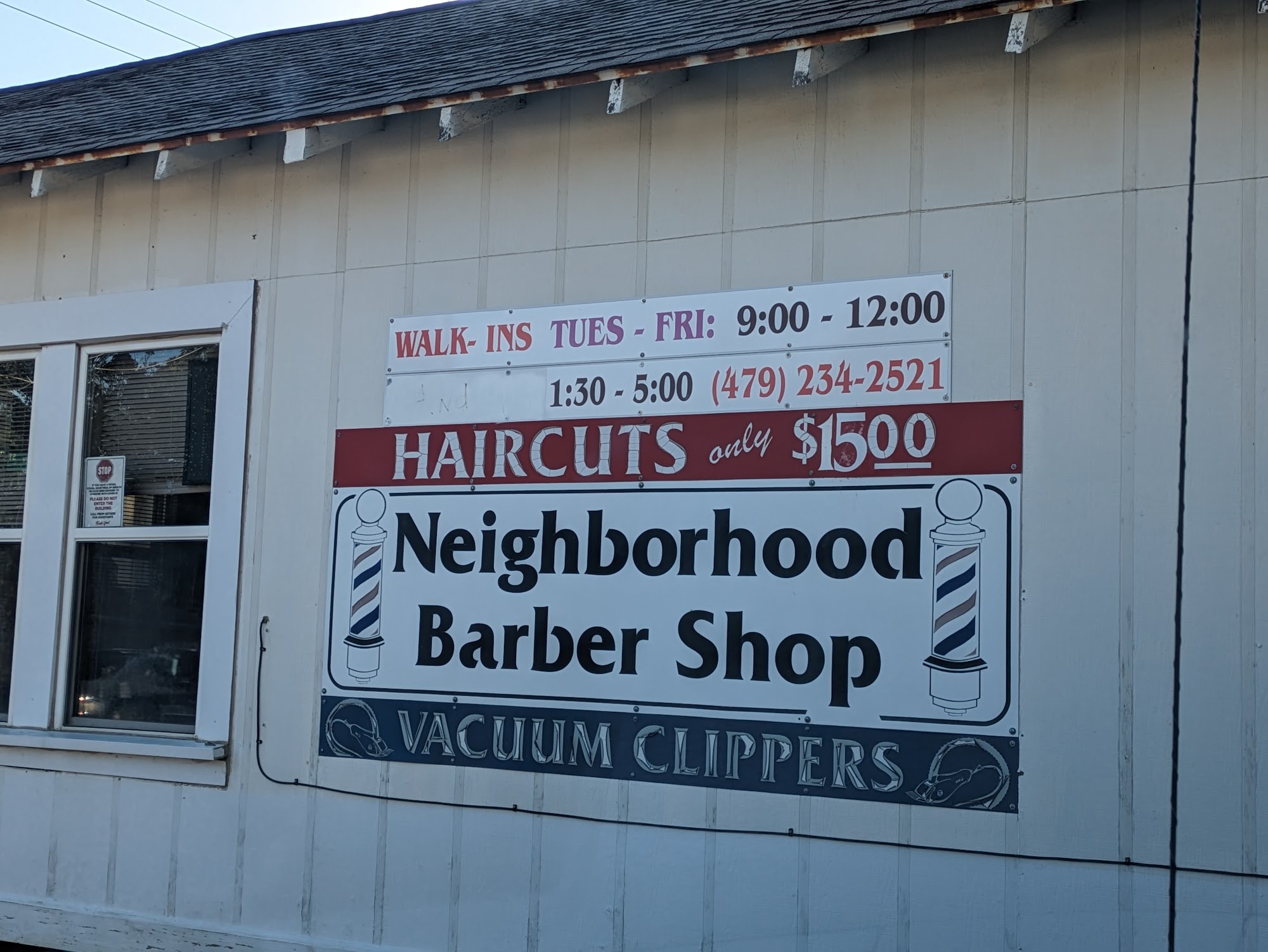 Neighborhood Barber Shop 1201 Reeves Ave, Mena Arkansas 71953