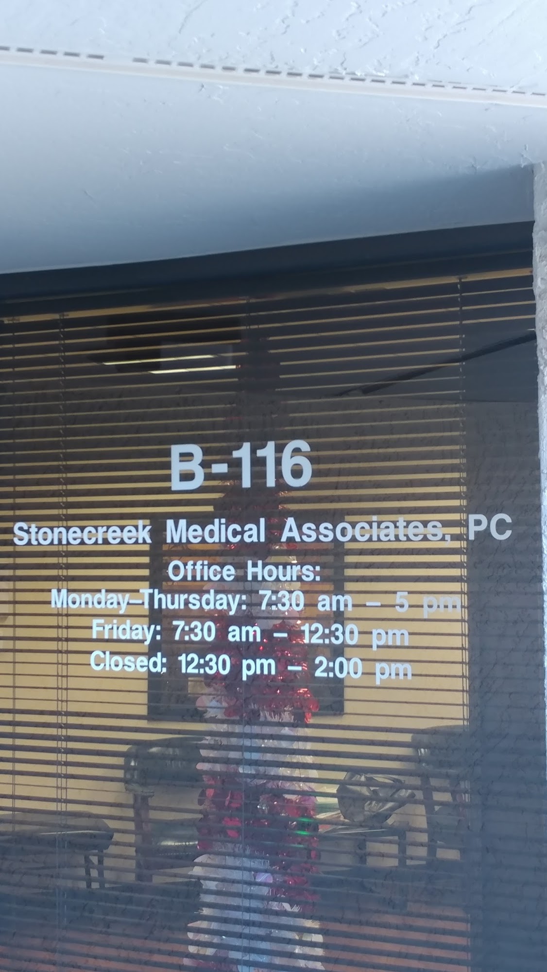Stonecreek Medical Associates 10565 N Tatum Blvd b116, Paradise Valley Arizona 85253