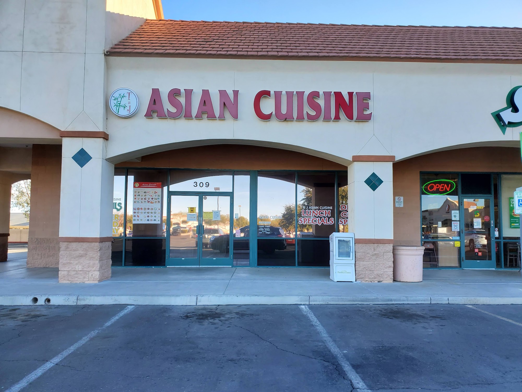 T & J Asian Cuisine