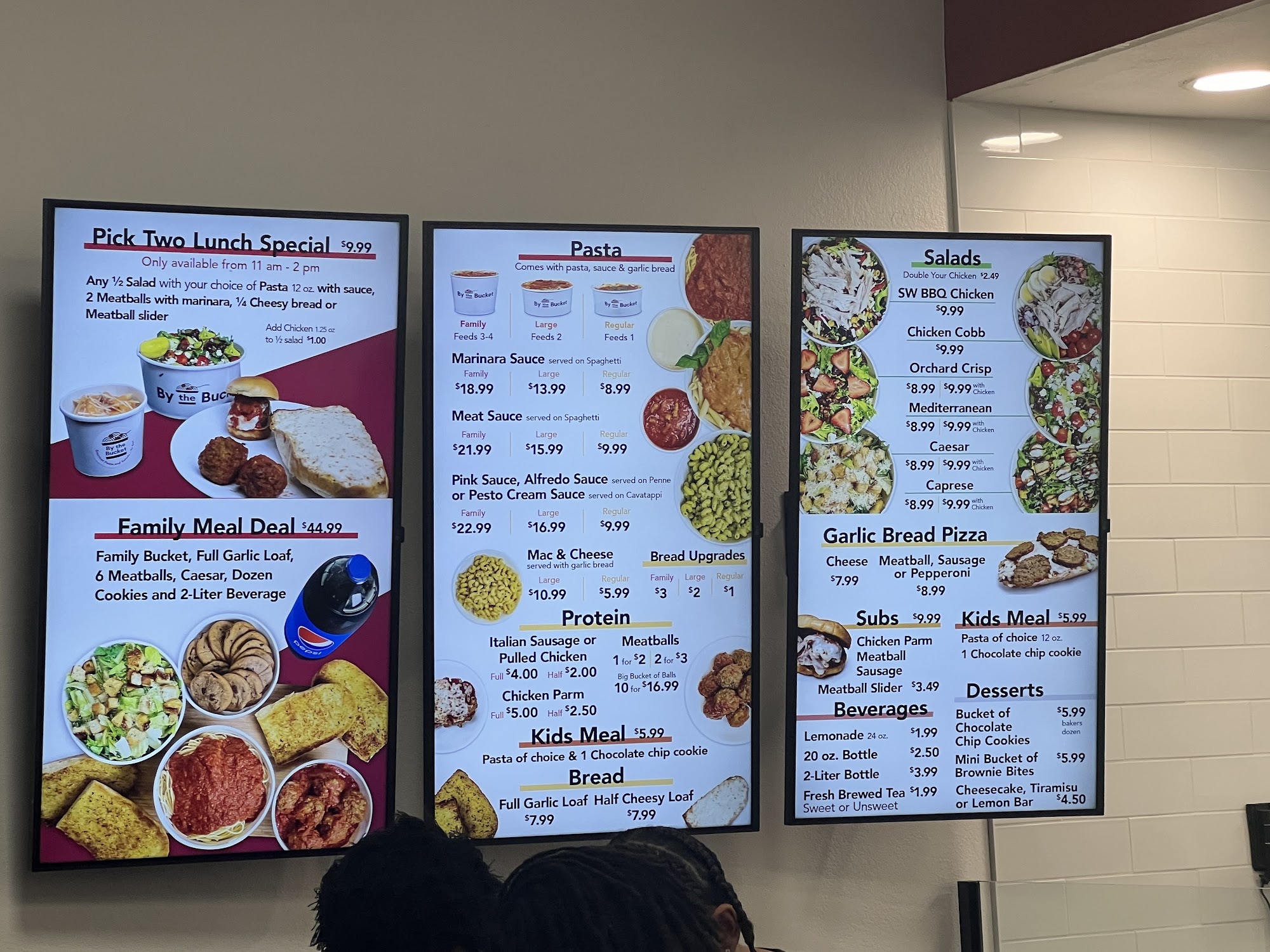 By The Bucket - Laveen AZ Menu