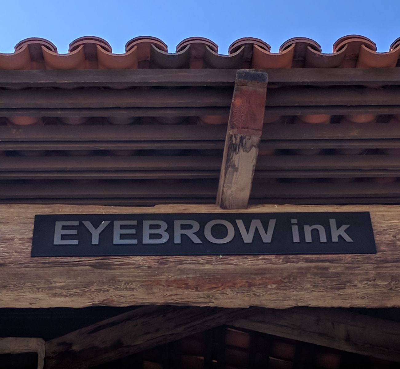 Eyebrow ink