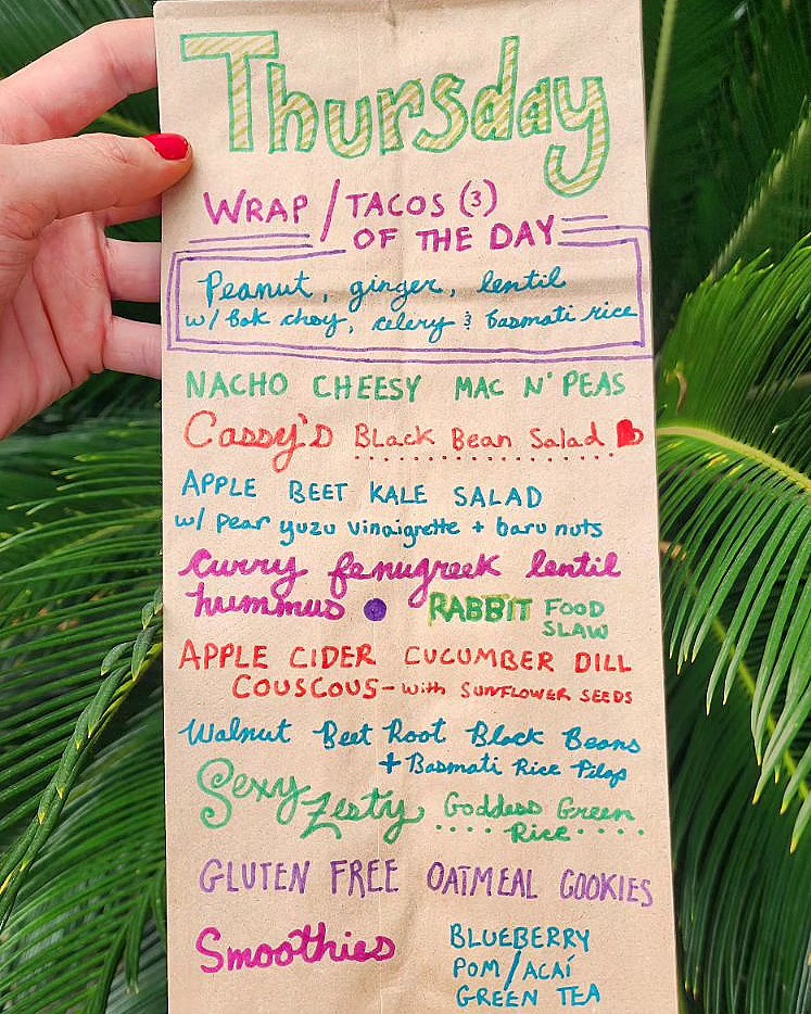 D'$kitchen Vegan Soulfood & Moor Menu