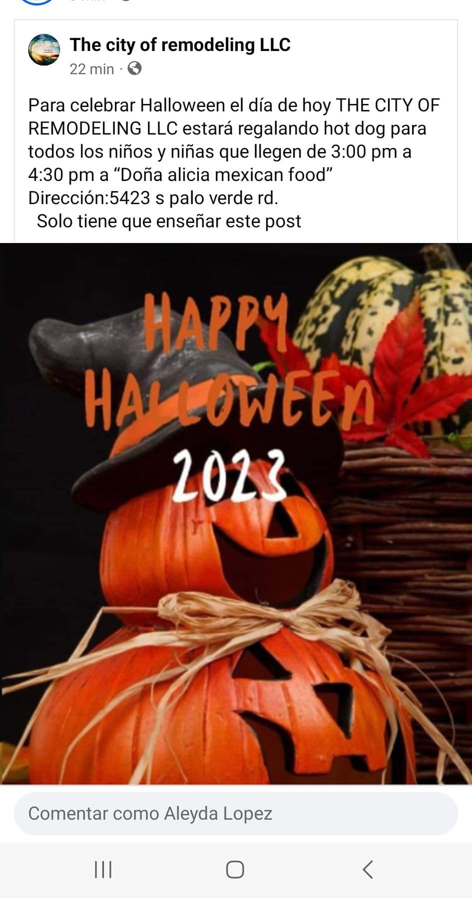 Photo credit: facebook