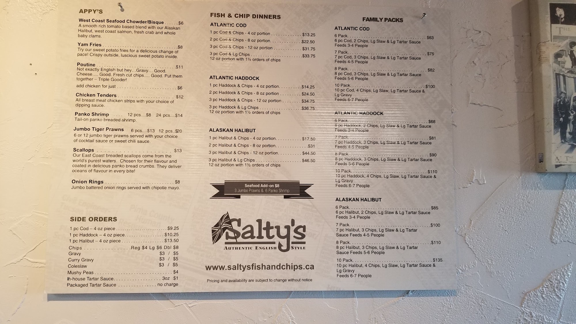 Salty's Fish and Chips