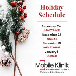 Mobile Klinik Professional Smartphone Repair - Mid Island Nanaimo, BC