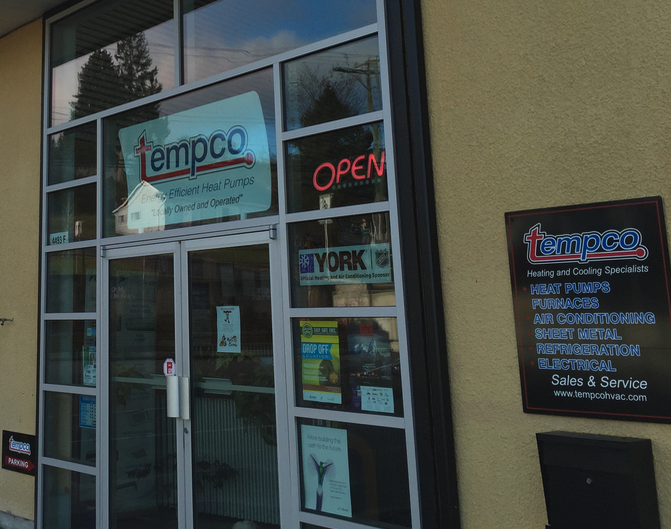 Tempco Heating & Cooling Specialists 7239 Duncan St, Powell River British Columbia V8A 5M6
