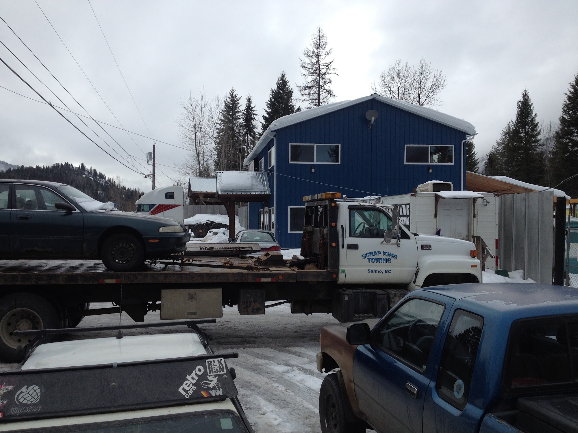Scrap King Autowrecking & Towing Ltd 1660 Airport Rd, Salmo British Columbia V0G 1Z0