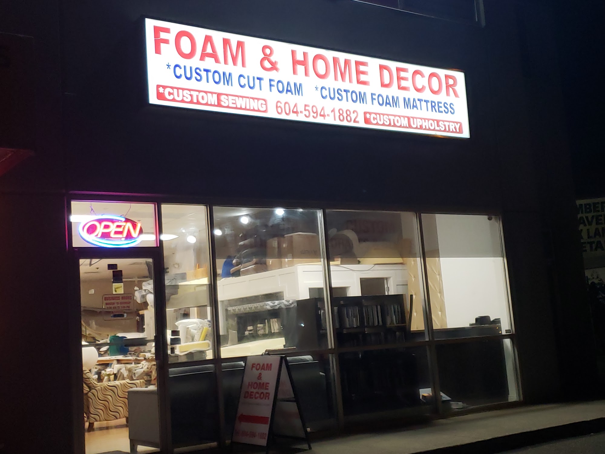 FOAM AND HOME DECOR