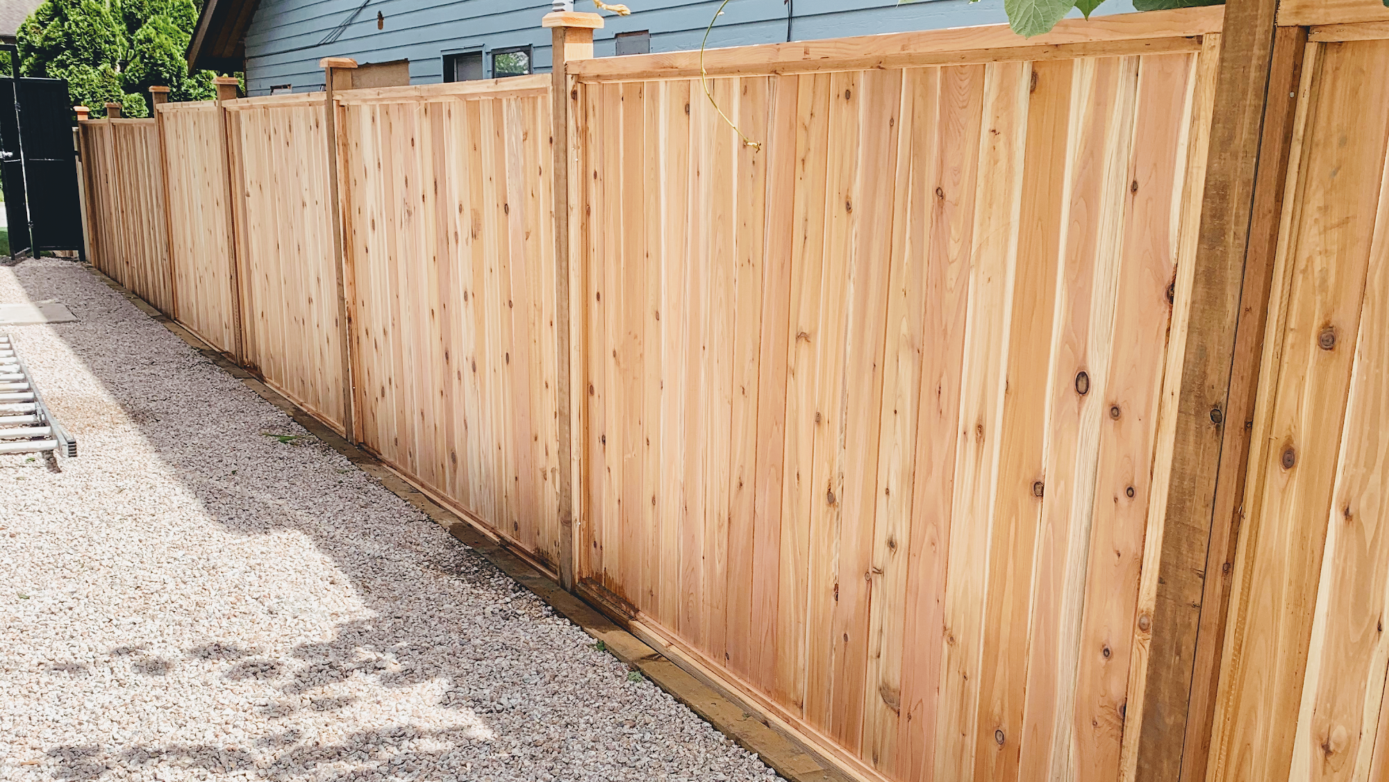 SR Target Cedar Fence Panels