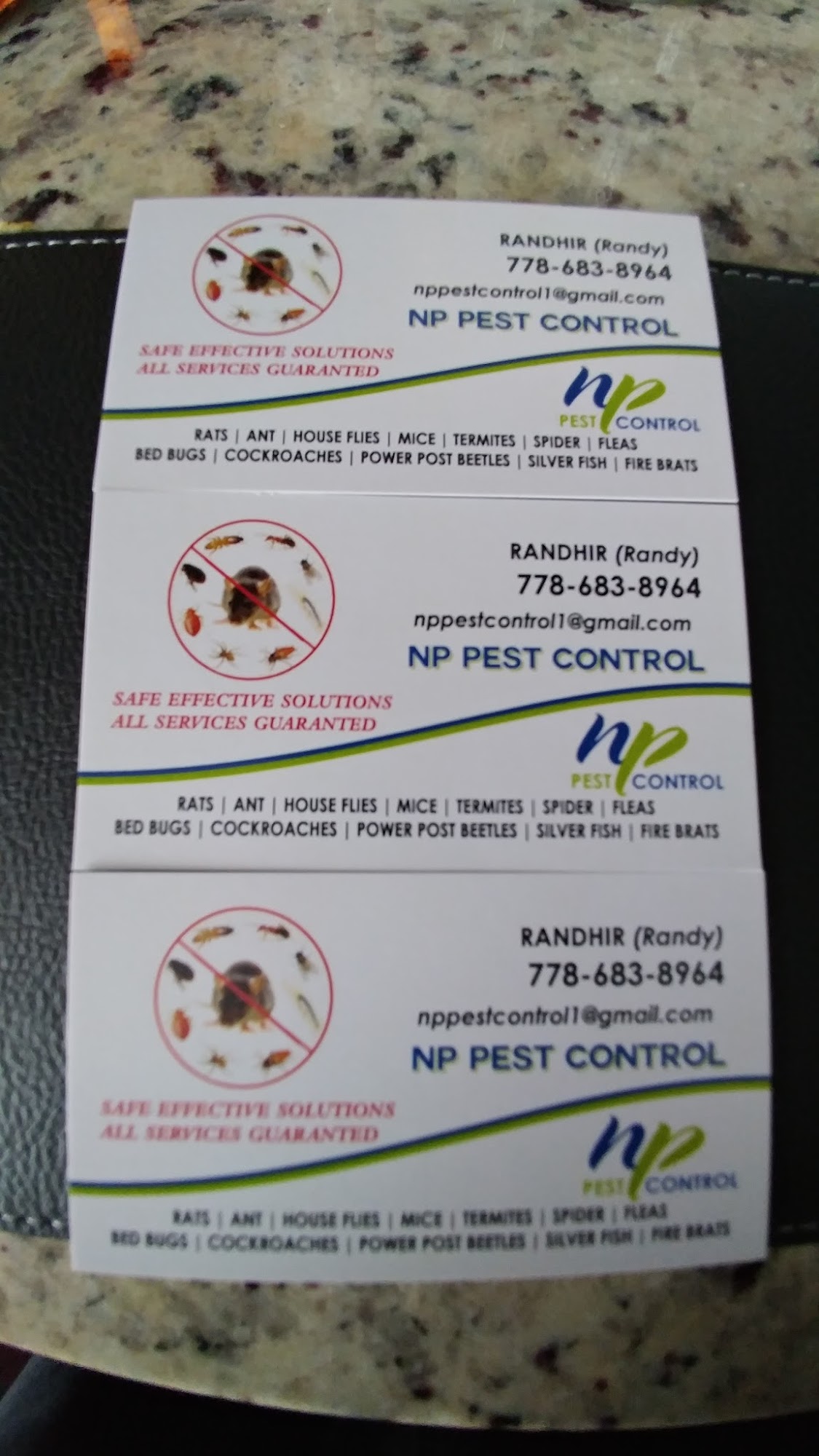 NP pest control