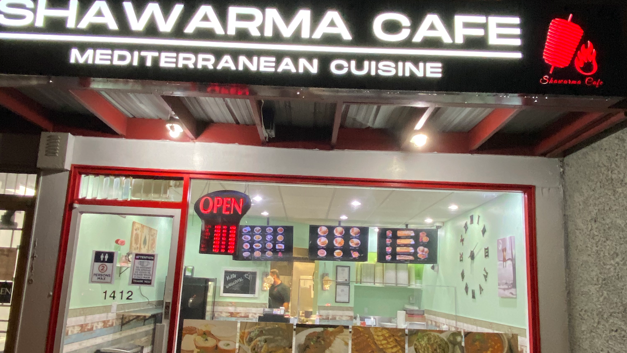 Shawarma cafe