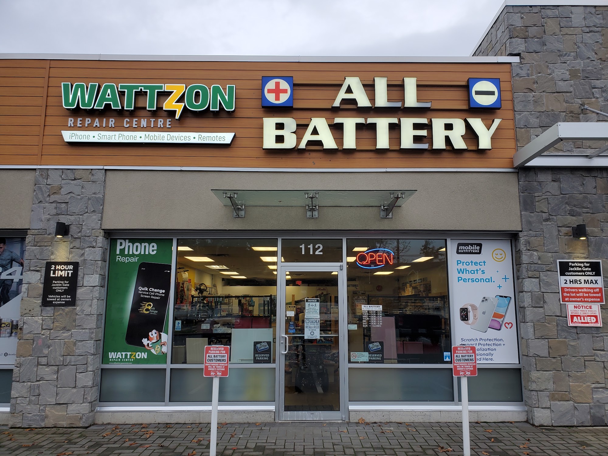 Wattzon Repair Centre - Inside All Battery Langford