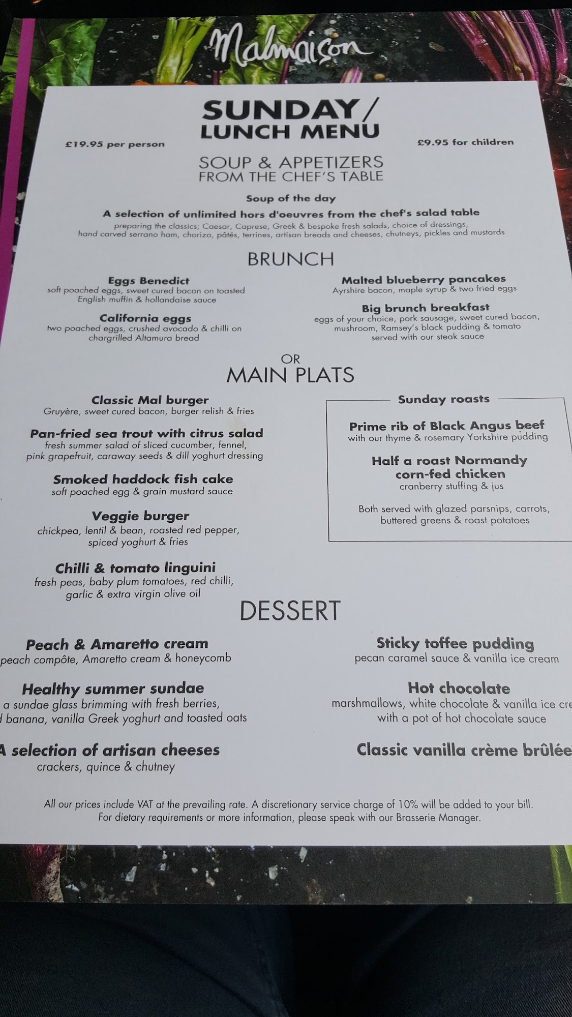 Malmaison Reading
