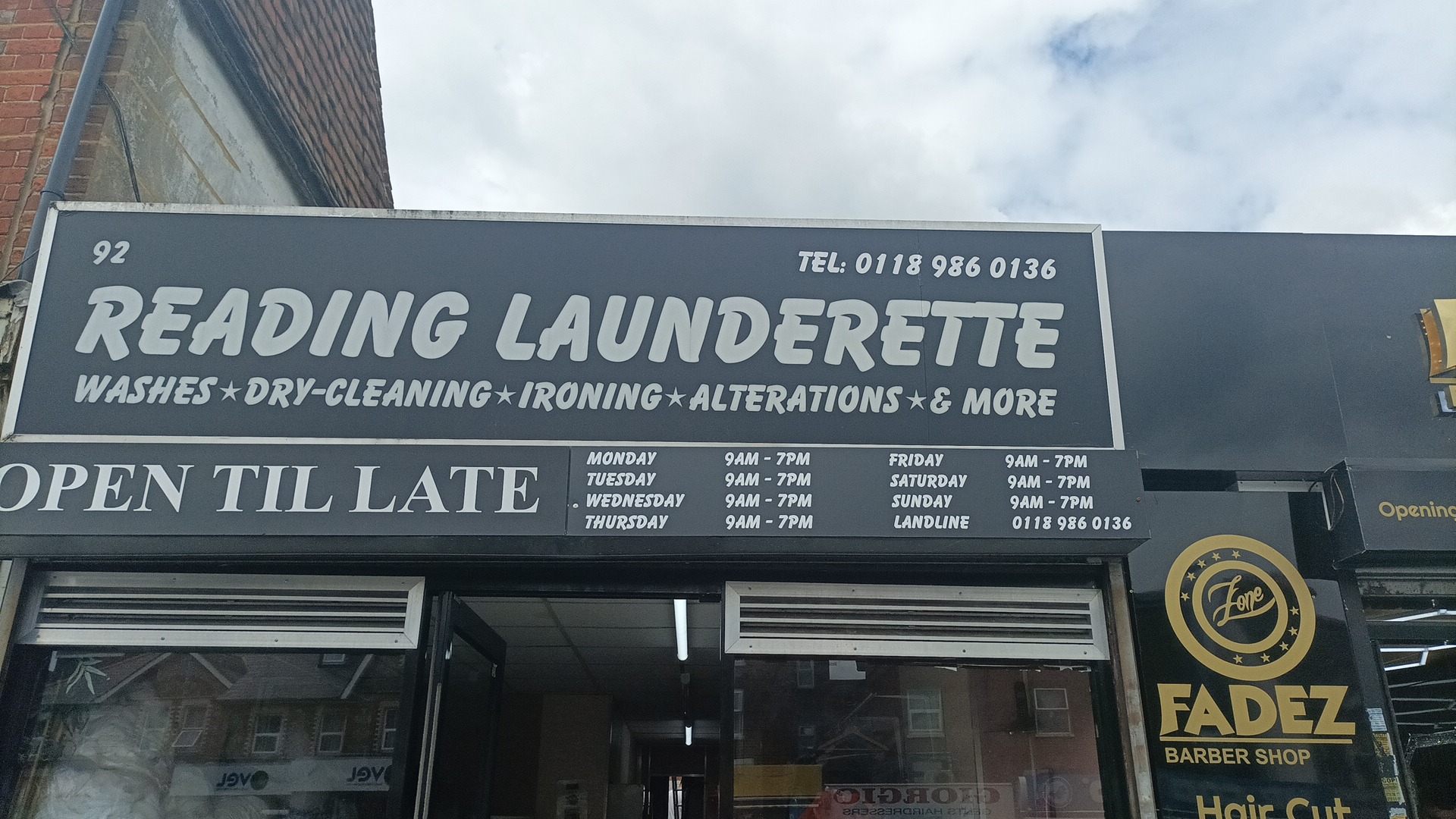 Reading Launderette Reading