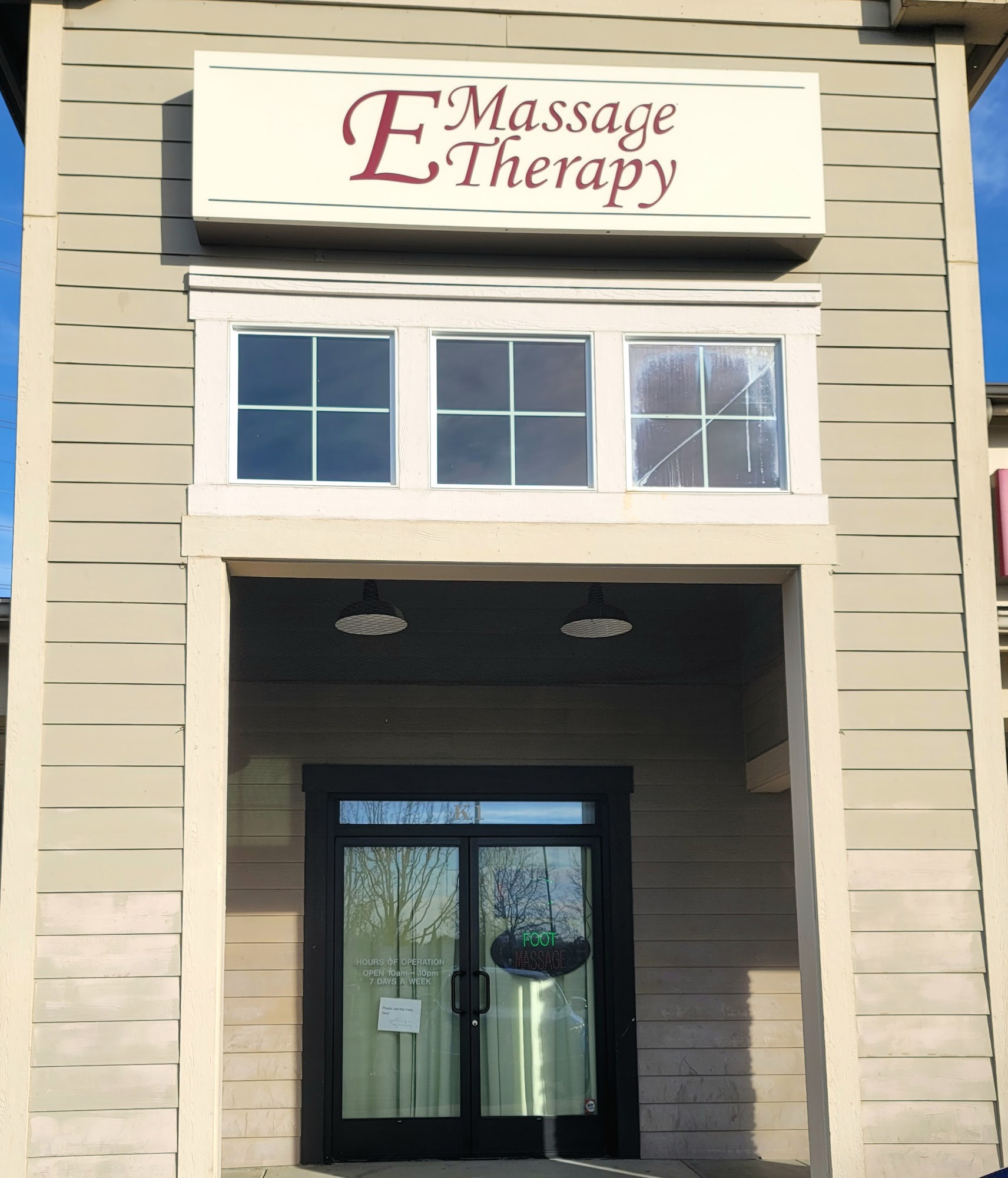 E Massage Therapy