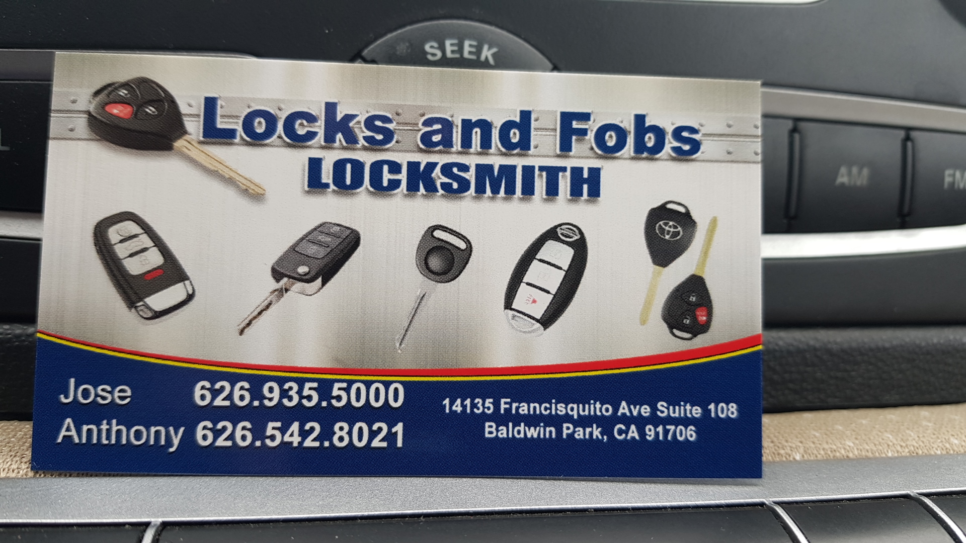 Lock & Fobs Locksmith