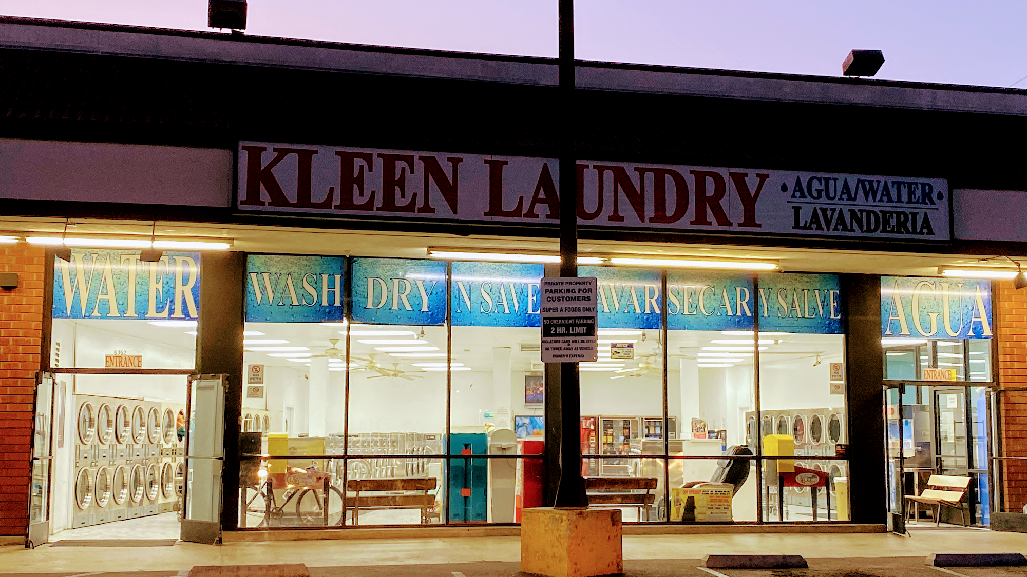 Kleen Laundry @ Bell Gardens - Coin Laundromat - Lavanderia