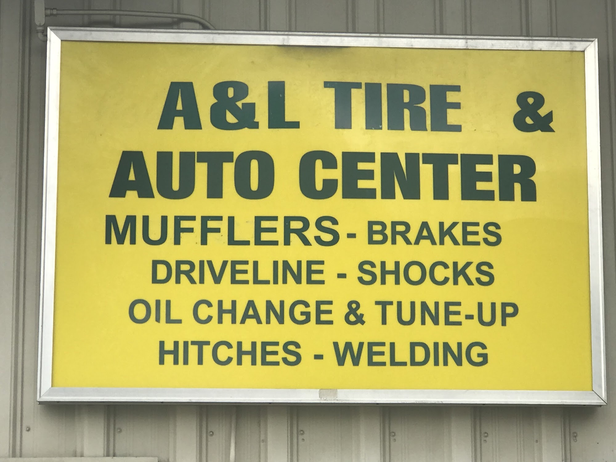 A & L Tire and Automotive 2234 N Sierra Hwy, Bishop California 93514