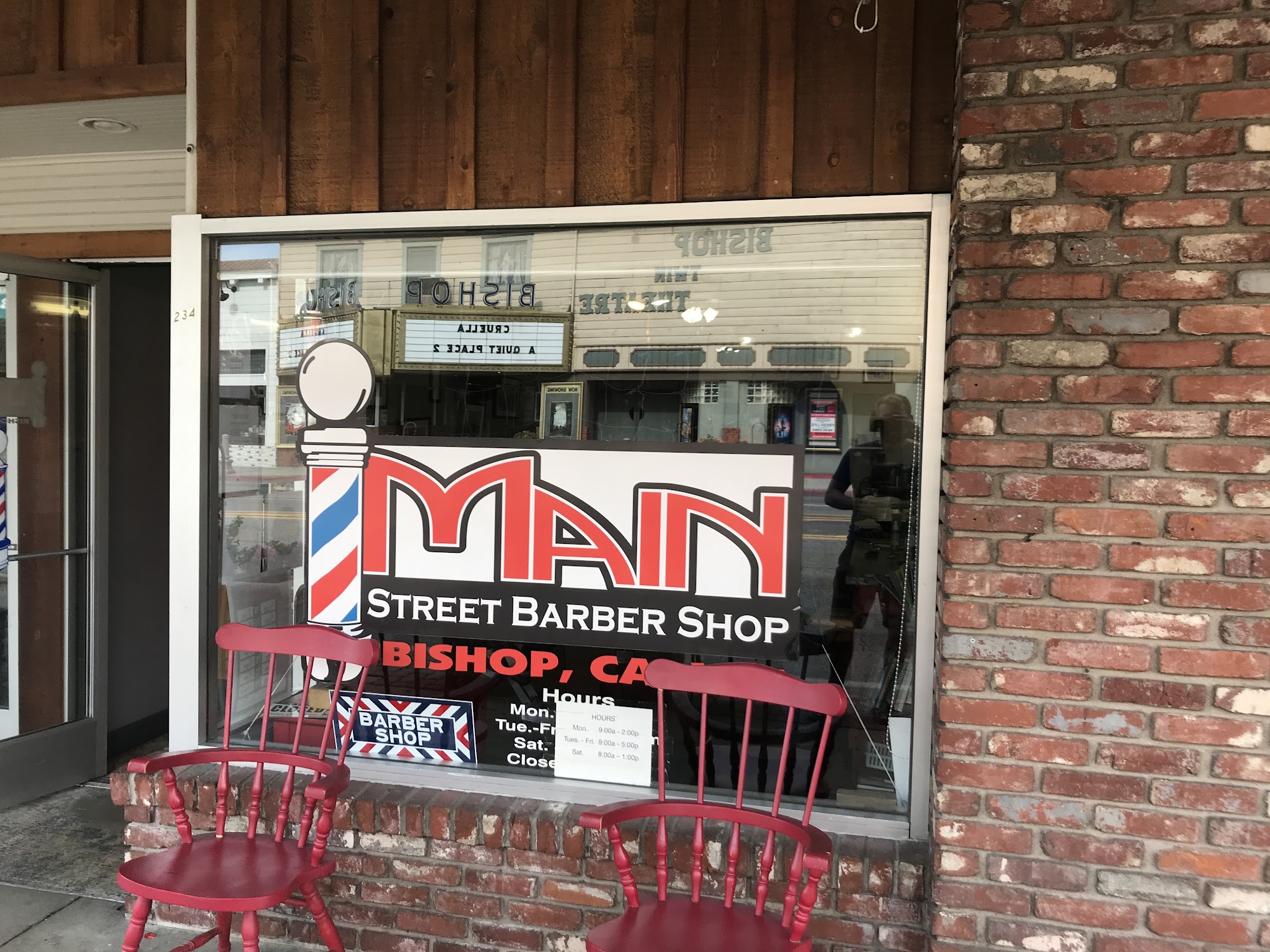 Main Street Barber Shop 234 N Main St, Bishop California 93514
