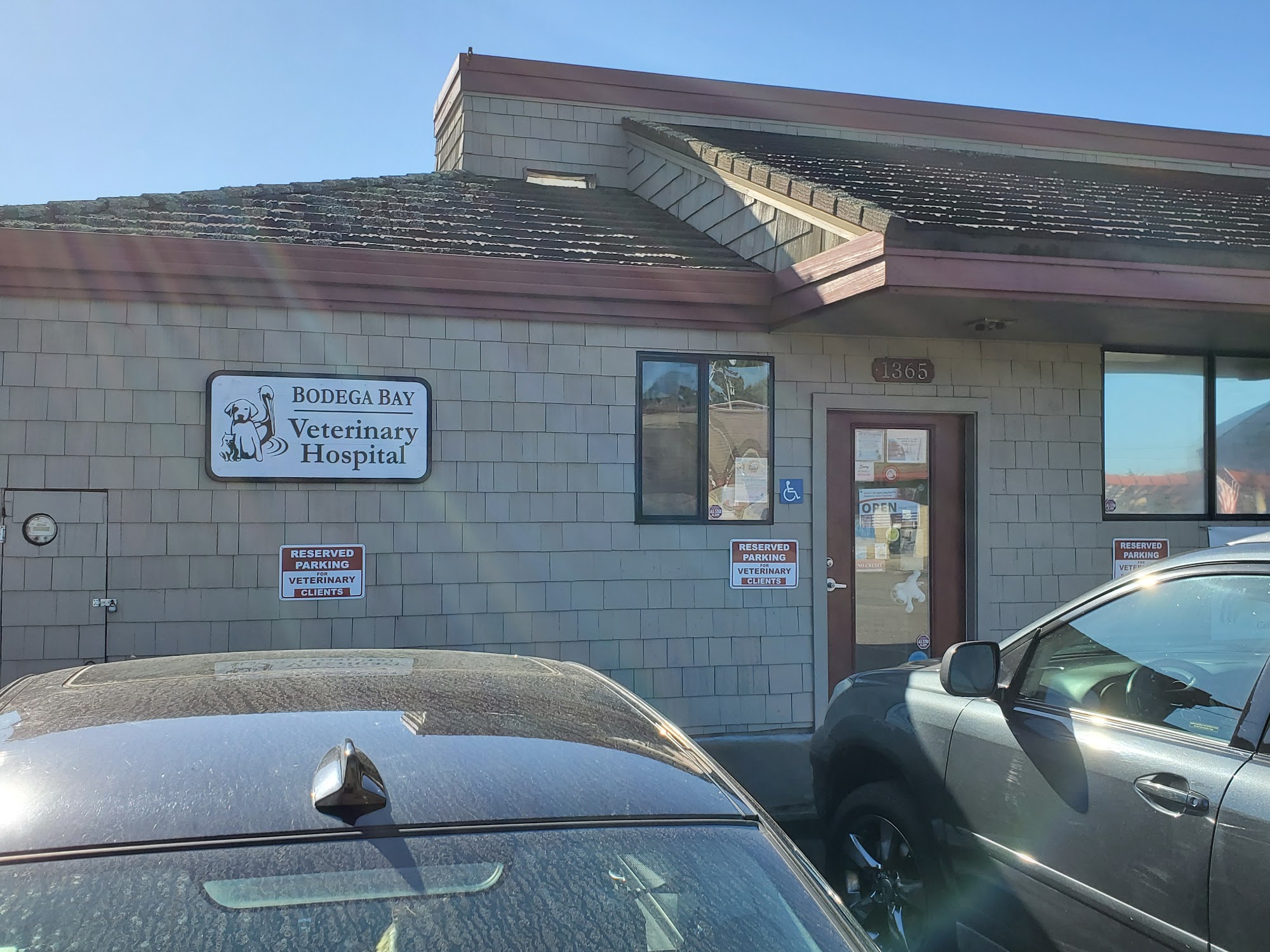 Bodega Bay Veterinary Hospital 1365 Bodega Ave, Bodega Bay California 94923