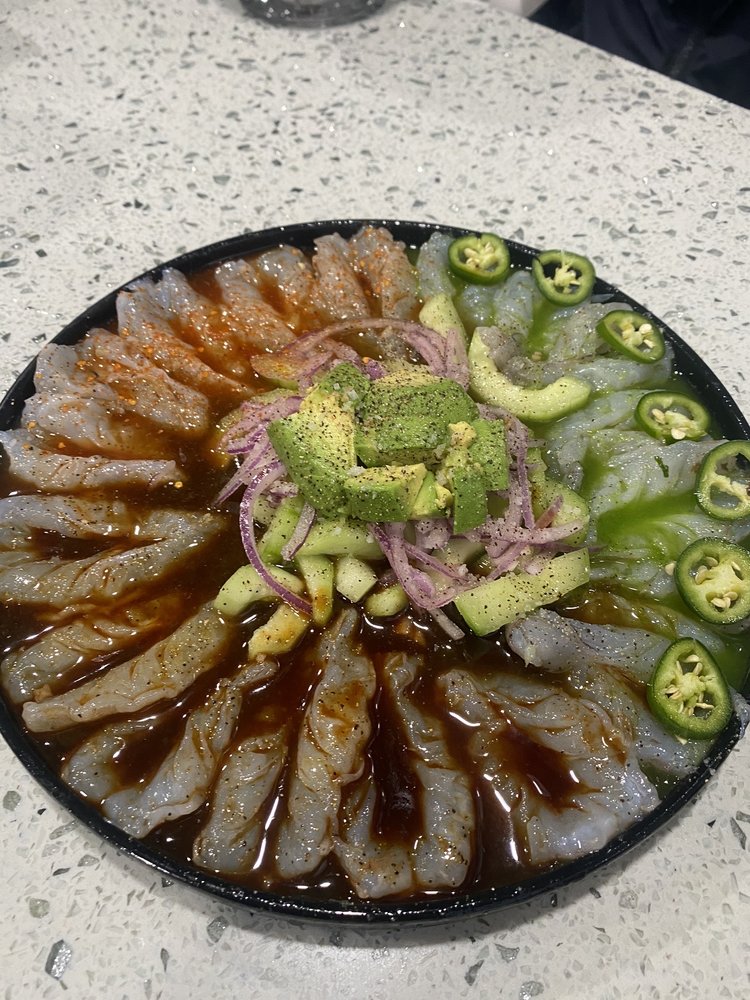 Sushi/mariscos